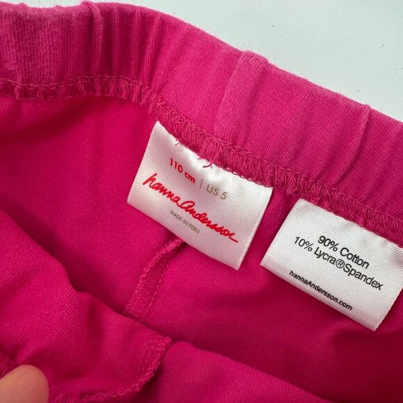 Hanna Andersson Girls Set Dress and Leggins Size 5 - Picture 3 of 3